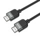 Кабель Hoco US09 HDMI – HDMI (3 м · 4K) (Black)
