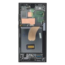 Дисплей для Samsung S918 Galaxy S23 Ultra с тачскрином в рамке (Green) (Original Assembled)