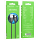 Кабель Borofone BX87 Sharp USB-A – Micro-USB (1 м · 12W · 2.4A) (Black)