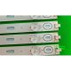 Пряма підсвітка для телевізора Bravis 40″ 39-U3000 (8 планок, 10 LED, лінза 15,5 мм, 6 В)