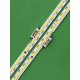 Бокова підсвітка для телевізора Philips 49″ 11800840-A0 V1 (2 планки по 533 мм, 66 LED 7x2 мм, 3 В)
