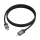 Кабель Hoco X118 Type-C – Lightning з дисплеєм (1 м · 27W · 3A) (Black)