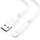 Кабель Borofone BX81 USB-A – Lightning (1 м · 12W · 2.4A) (White)