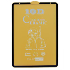 Защитная пленка Ceramic Matte для Apple iPad Pro 11-inch (4th generation) (2022) (Full Glue) (Black)