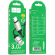 Кабель Hoco X117 Star USB-A – Type-C (1 м · 15W · 3A) (Black)