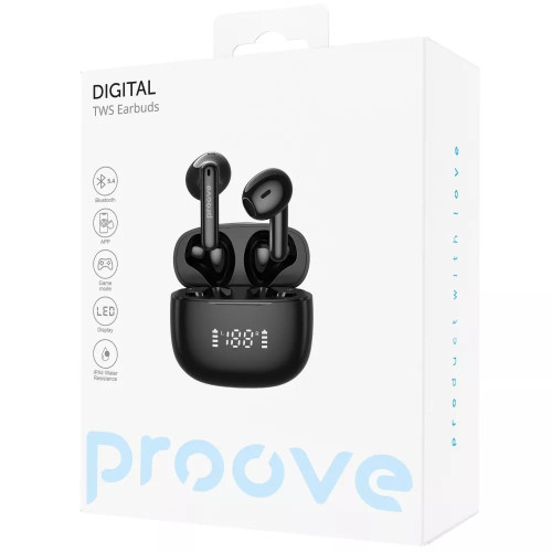 Наушники Bluetooth Proove Digital TWS (Black)