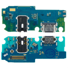 Нижняя плата для Samsung M127 Galaxy M12 (2021) с разъемом зарядки и микрофоном (Original Used)