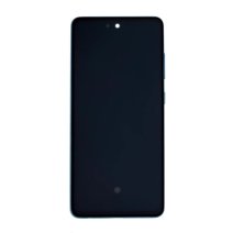 Дисплей для Samsung A528 Galaxy A52s (5G) (2021) с тачскрином в рамке (Blue) (Original)