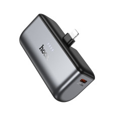 Повербанк Hoco Q31 з кабелем Lightning 20W (5000 mAh) (Black)