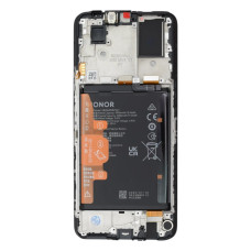 Дисплей для Honor X7 з тачскріном в рамці (Black) (Original)