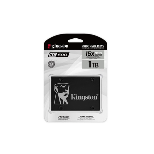 SSD-накопичувач Kingston KC600 1024GB 2.5 SATA III