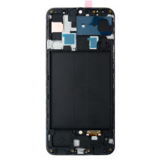 Дисплей для Samsung A505 Galaxy A50 (2019) с тачскрином в рамке (Black) (Original Refurbished)