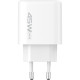 Сетевое зарядное устройство Proove Silicone Power 2 USB-A+USB-C (45W · 3A) (White)