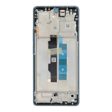 Дисплей для Xiaomi Redmi Note 14s с тачскрином в рамке (Blue) (Original)