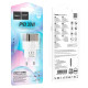 Сетевое зарядное устройство Hoco C131A USB-A+USB-C (30W · 3A) (Transparent Black)