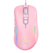 Мишка дротова ігрова Onikuma CW907 (Pink)