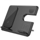 Бездротовий зарядний пристрій для Samsung Hoco CQ2 3в1 (15W) (Black)