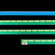 Боковая подсветка для телевизора LG 55″ 6916L-2254A Rev1.2 (L+R, 2 планки по 605 мм, 63 LED 8x2 мм, 3 В)