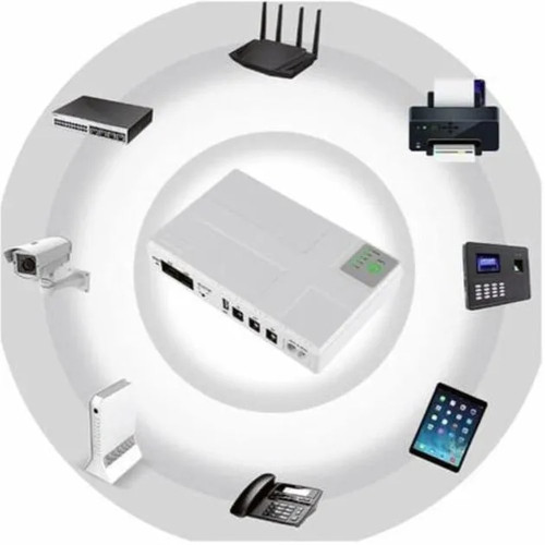 Бесперебойный блок питания Mini DC UPS DC1018P 18W (10400 mAh) (White)