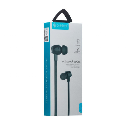 Наушники Celebrat SKY-1 3.5 мм (Black)