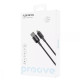 Кабель Proove Flex Metal USB-A – Lightning (1 м · 12W · 2.4A) (Black)