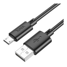 Кабель Hoco X88 USB-A – Micro-USB (2 м · 12W · 2.4A) (Black)
