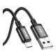 Кабель Hoco X89 USB-A – Micro-USB (2 м · 12W · 2.4A) (Black)