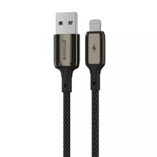 Кабель Proove Dense Metal USB-A – Lightning (1 м · 12W · 2.4A) (Black)