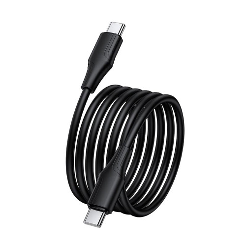 Кабель Hoco X124 Type-C – Type-C (1 м · 60W · 3A) (Black)