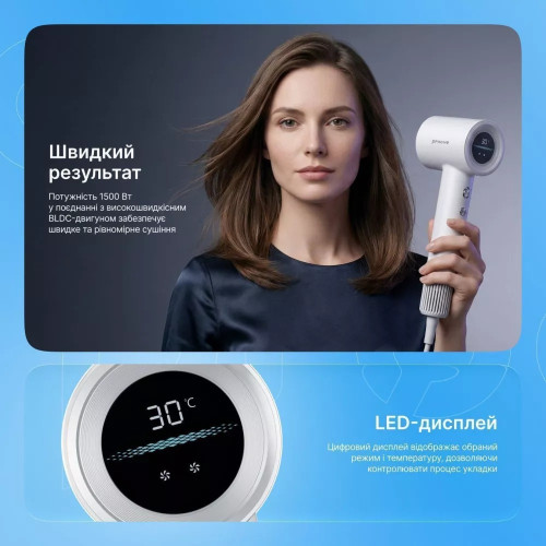 Фен Proove Luna 1500W (White)
