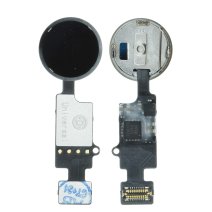 Шлейф з кнопкою Home для Apple iPhone SE (3rd gen) (2022) (Universal Grand Duke) (Service IC) (Black)