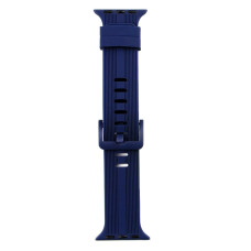 Ремінець для Apple Watch 38/40/41 мм Band Silicone Shine (Midnight Blue)