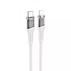 Кабель Hoco U111 Type-C – Lightning (1.2 м · 20W · 3A) (Gray)