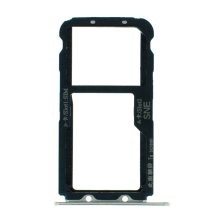 Держатель SIM-карты для Huawei Nova 3i (версия на 2×SIM) (Platinum gold)