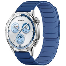 Ремінець універсальний 20 мм Dual-color Magnetic для Amazfit, Samsung, Huawei (Navy/Blue)
