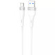 Кабель Proove Light Silicone Plus USB-A – Type-C (1 м · 15W · 3A) (White)