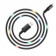 Кабель Hoco U63 Spirit USB-A – Micro-USB (1.2 м · 12W · 2.4A) (Black)
