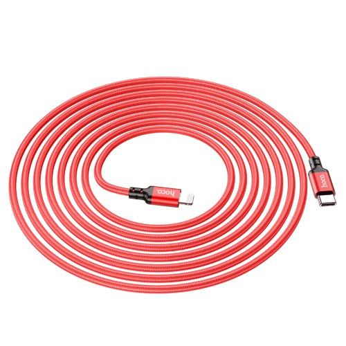 Кабель Hoco X14 Type-C – Lightning (3 м · 20W · 2.4A) (Red)