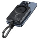 Повербанк Acefast M11 Magnetic PD30W Qi2 (10000 mAh) (Black)