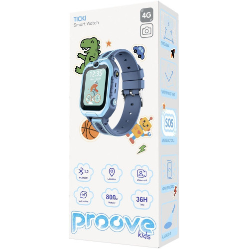 Детские смарт-часы Proove Kids Ticki (Ice Blue)