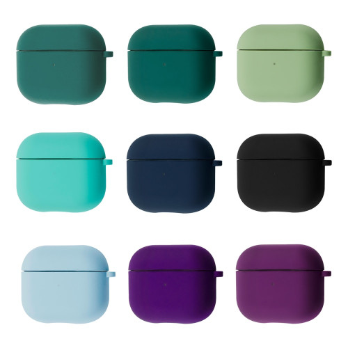 Чехол для AirPods 3 Silicone Case with Fibra (Stone)