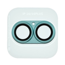 Захисне скло камери KRONOS для Apple iPhone 16 (Full Protect) (Teal)