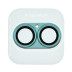 Захисне скло камери KRONOS для Apple iPhone 16 (Full Protect) (Teal)