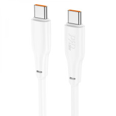 Кабель Hoco X93 Type-C – Type-C Force (2 м · 60W · 5A) (White)