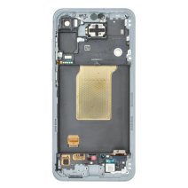 Дисплей для Samsung A556 Galaxy A55 (5G) (2024) з тачскріном в рамці (Ice Blue) (Original)