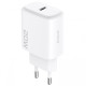 Мережевий зарядний пристрій Proove Silicone Power 2 USB-C (20W) з кабелем Type-C – Lightning (Black)