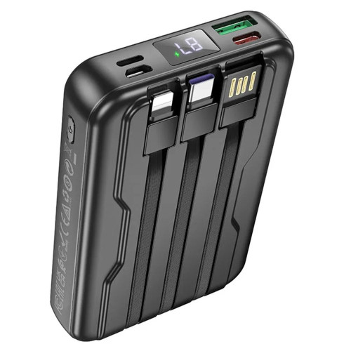 Повербанк Hoco DB59 Magnetic Guardian 22.5W PD20W 15W (10000 mAh) (Black)