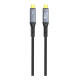 Кабель LDNIO TC11c Type-C – Type-C (1 м · 240W · 5A) (Black)