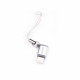 Переходник Remax Micro-USB – Lightning (Silver)