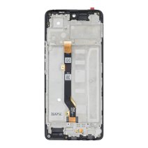 Дисплей для Tecno Spark 20 Pro з тачскріном в рамці (Black) (ver. TXD)